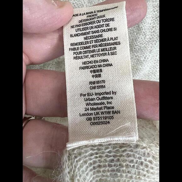 Free People Juliet Babydoll Dress Sz M Alpace Wool Lined Boho - Picture 5 of 6